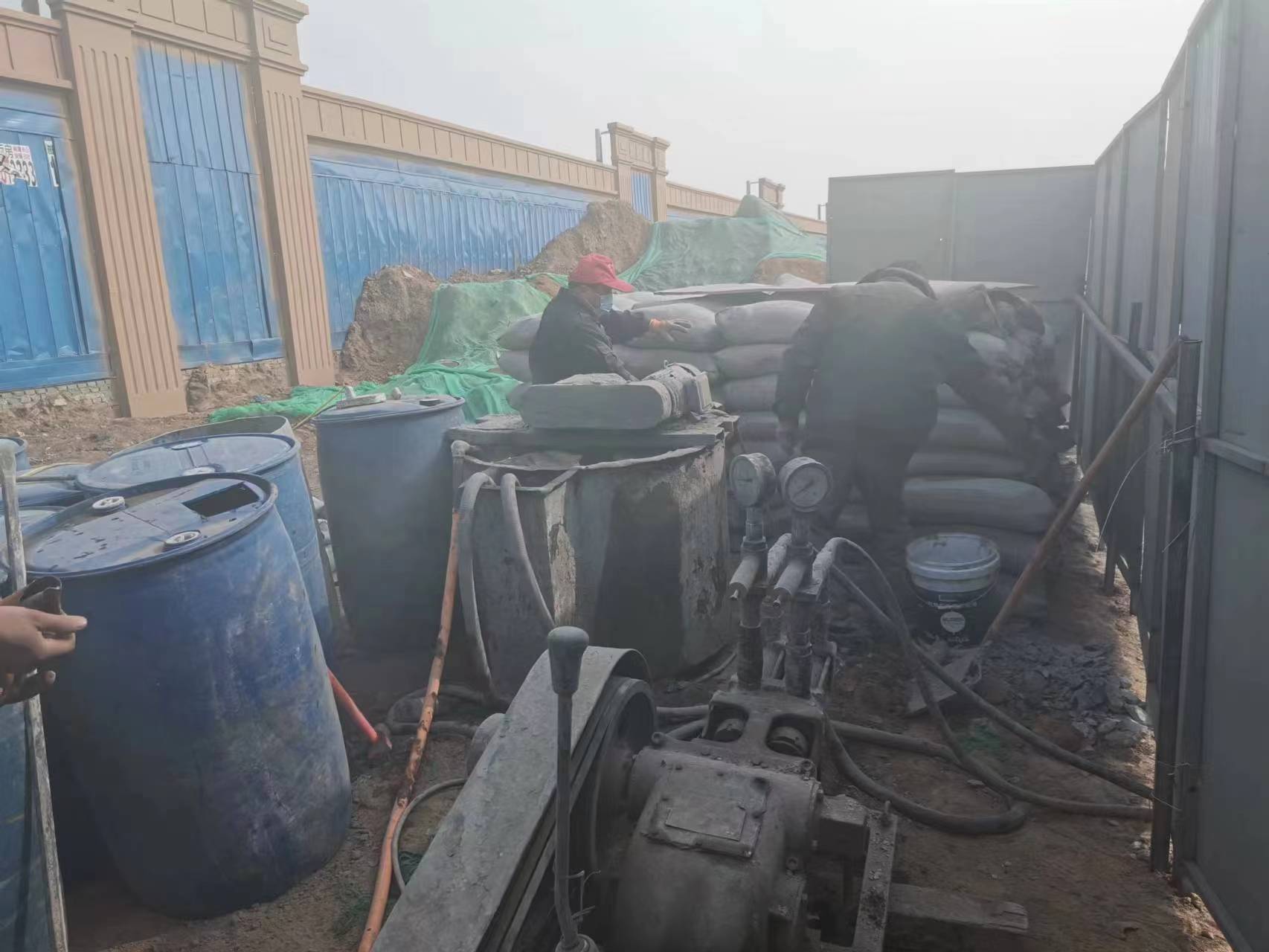 渭城房屋下沉注浆